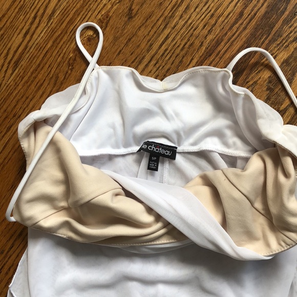 Le Chateau white summer top - Picture 2 of 6